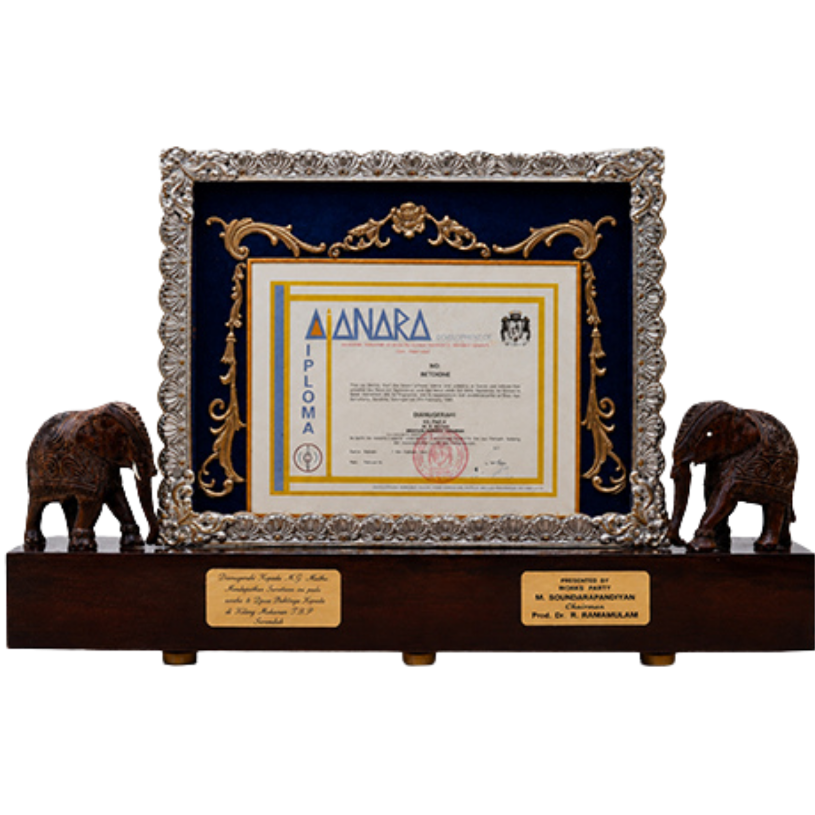 Honorary Doctorate - American Diana University